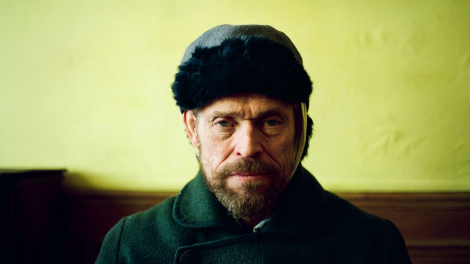 Willem Dafoe se transforma en Van Gogh.