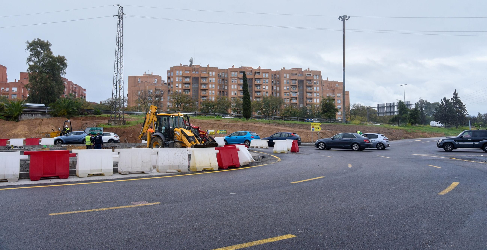 Las fotos de las obras de Tranvibús en Sevilla Este