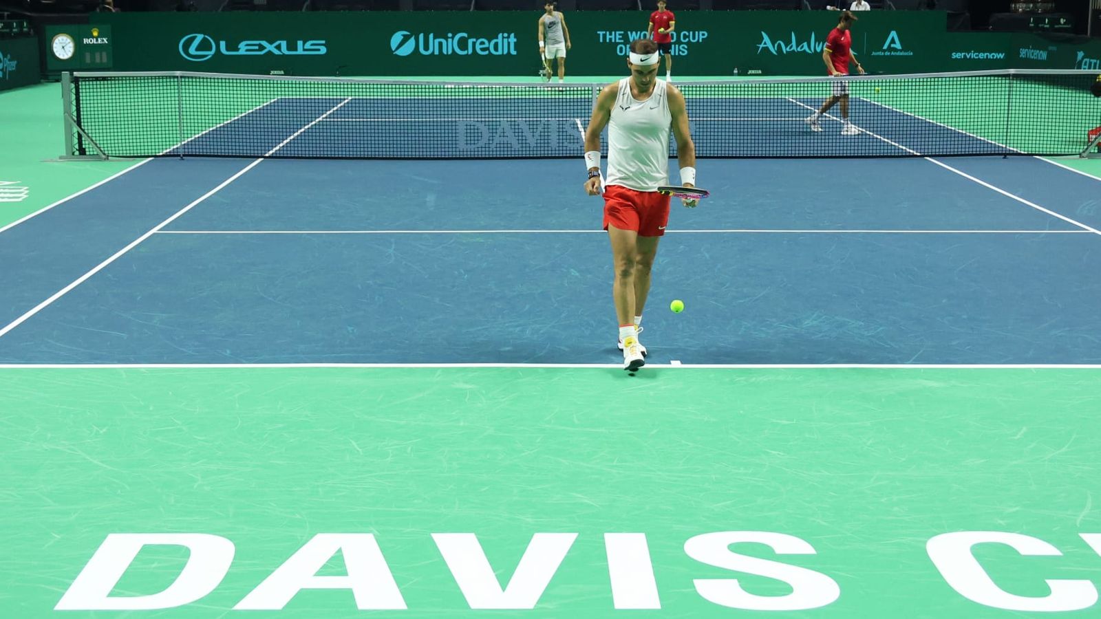 Rafa Nadal-Carlos Alcaraz, ocho juegos a tope con empate antes de la Copa Davis