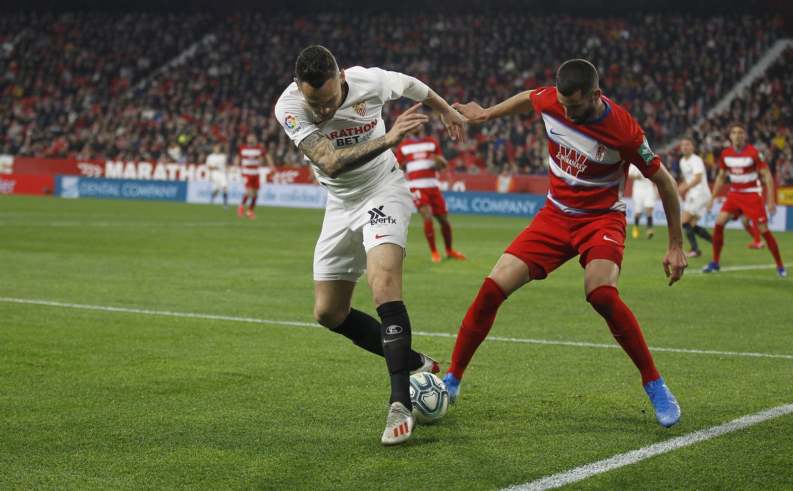 Las imágenes del Sevilla fc-Granada