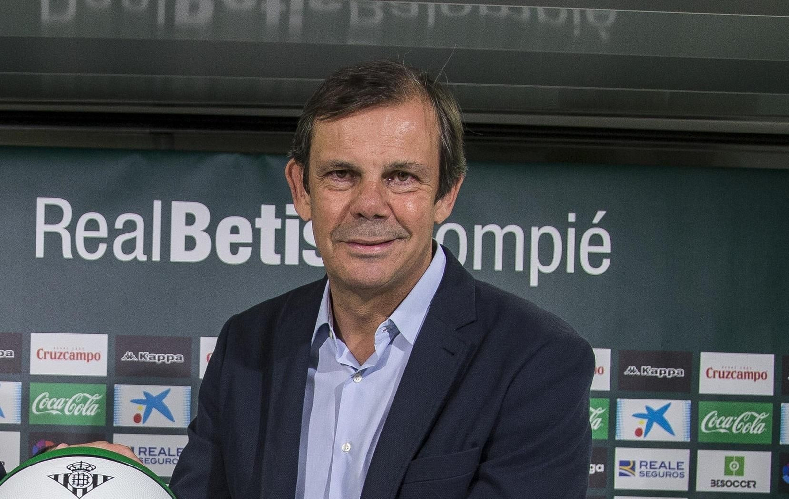 Juanma Rodríguez, durante un acto de la pasada temporada.