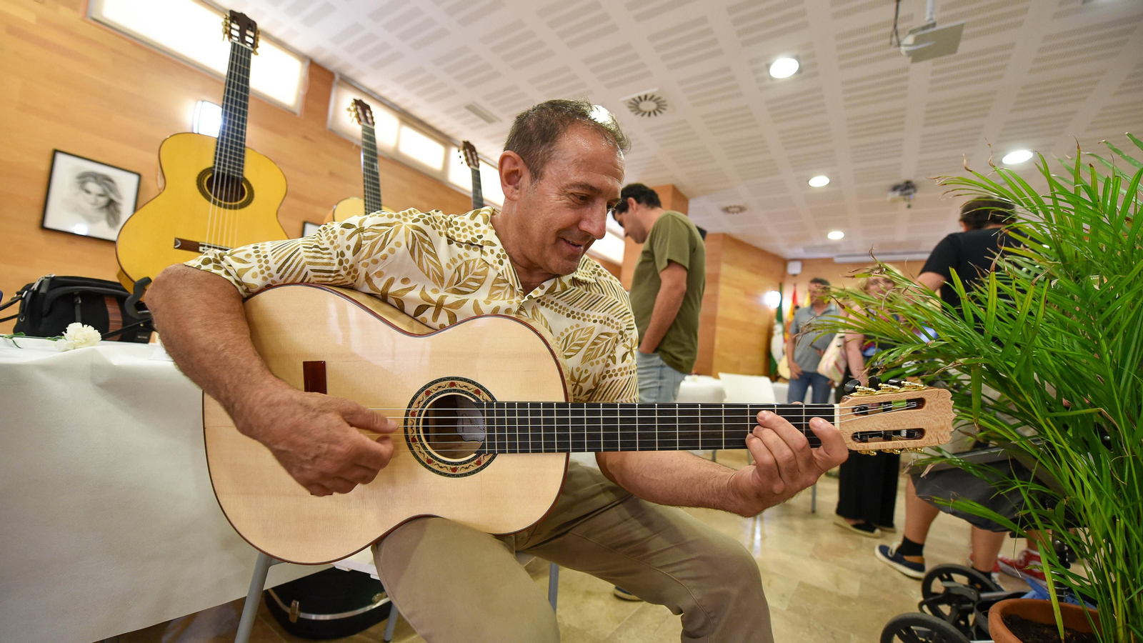 Las fotos del encuentro de Luthiers del Festival Paco de Lucía en Algeciras