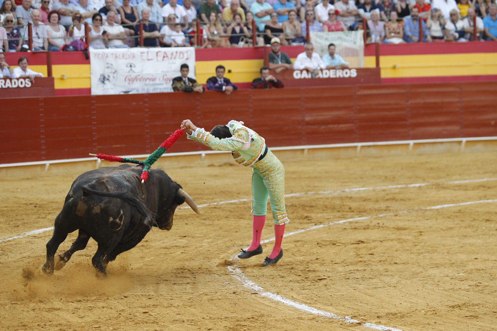 Fotogalería corrida de toros Roquetas de Mar. El Fandi, Castella, Cayetano.