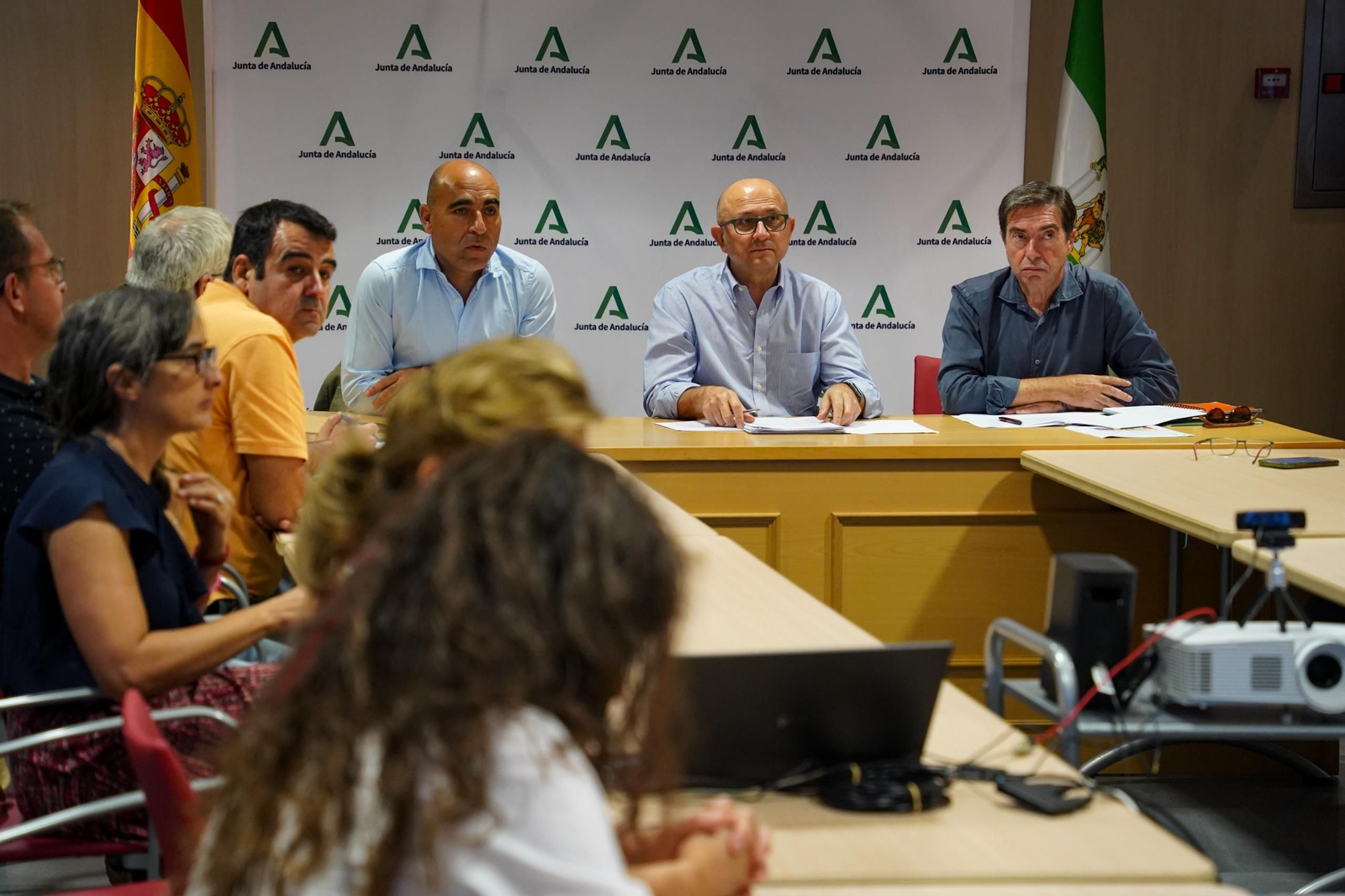 Mesa de Sanidad Vegetal en Almería.