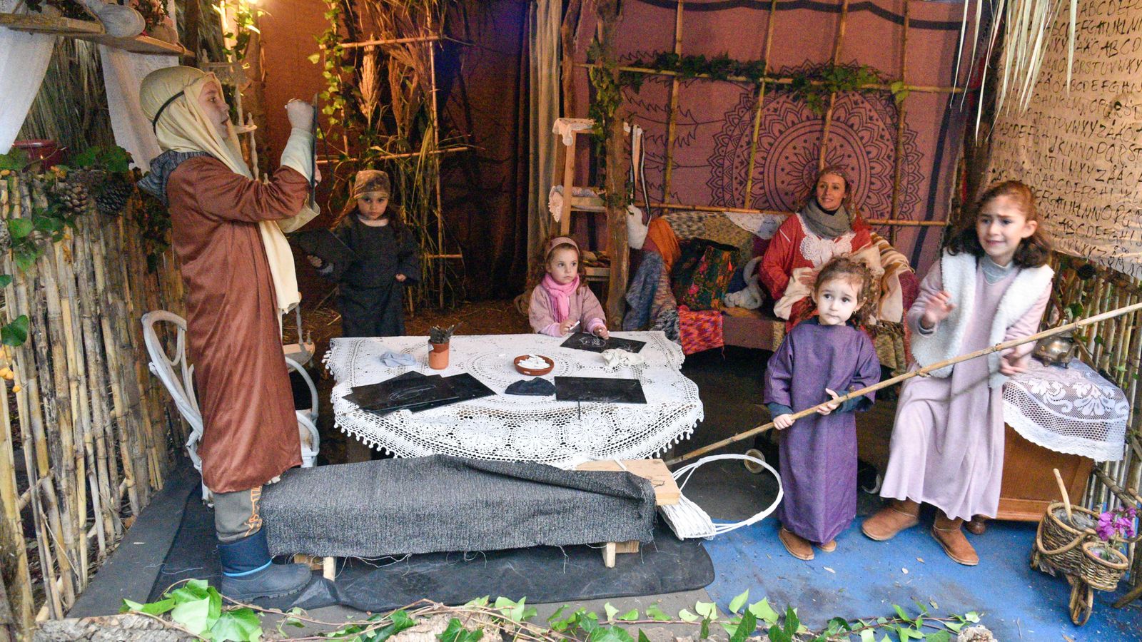 Las fotos del Belén Viviente de Pelayo