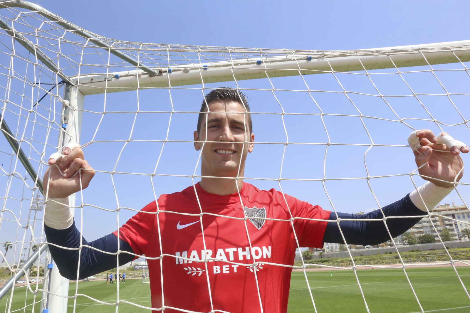 Andrés Prieto posa para 'Málaga Hoy'.