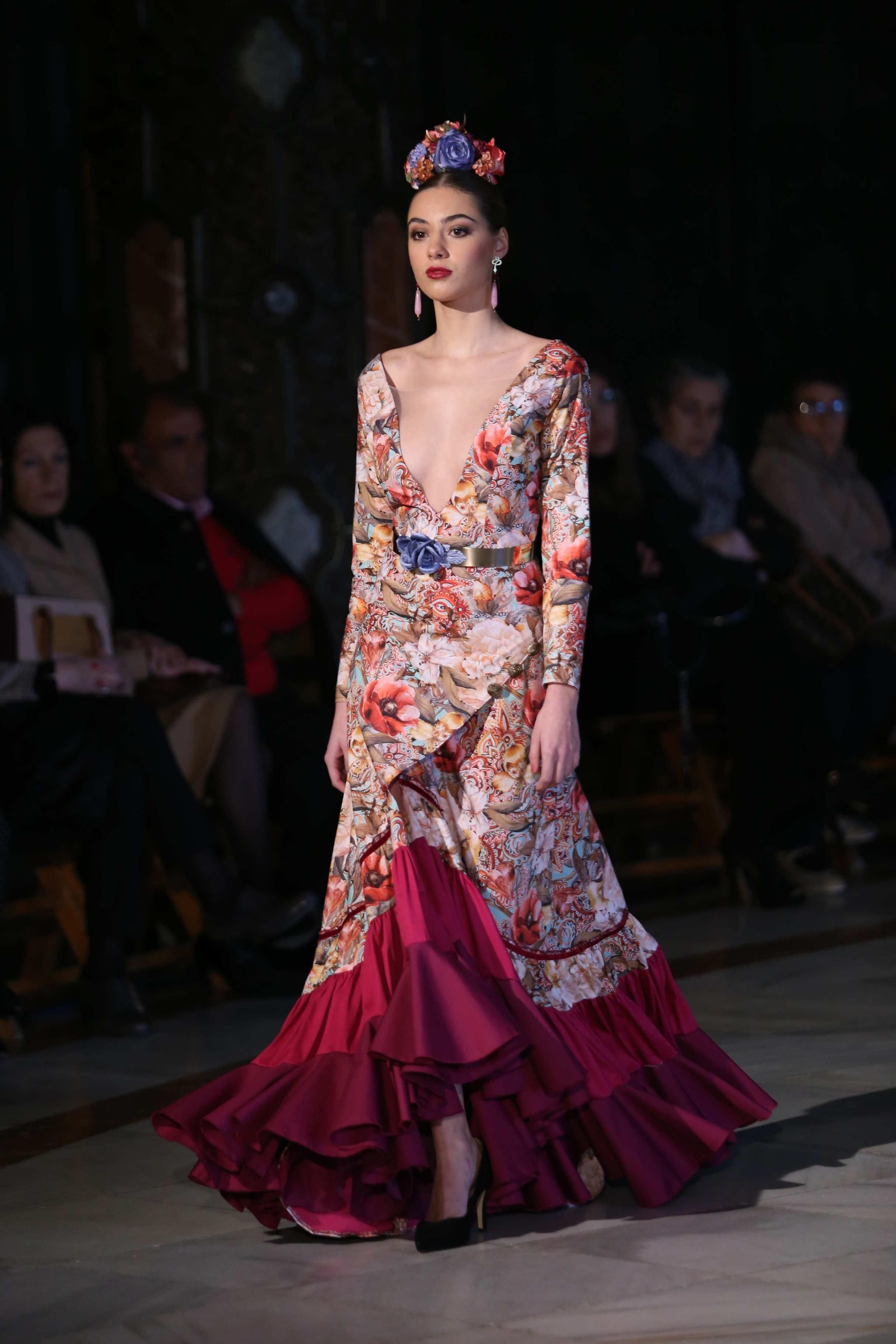 Los trajes de flamenca de flores que han conquistado 2019