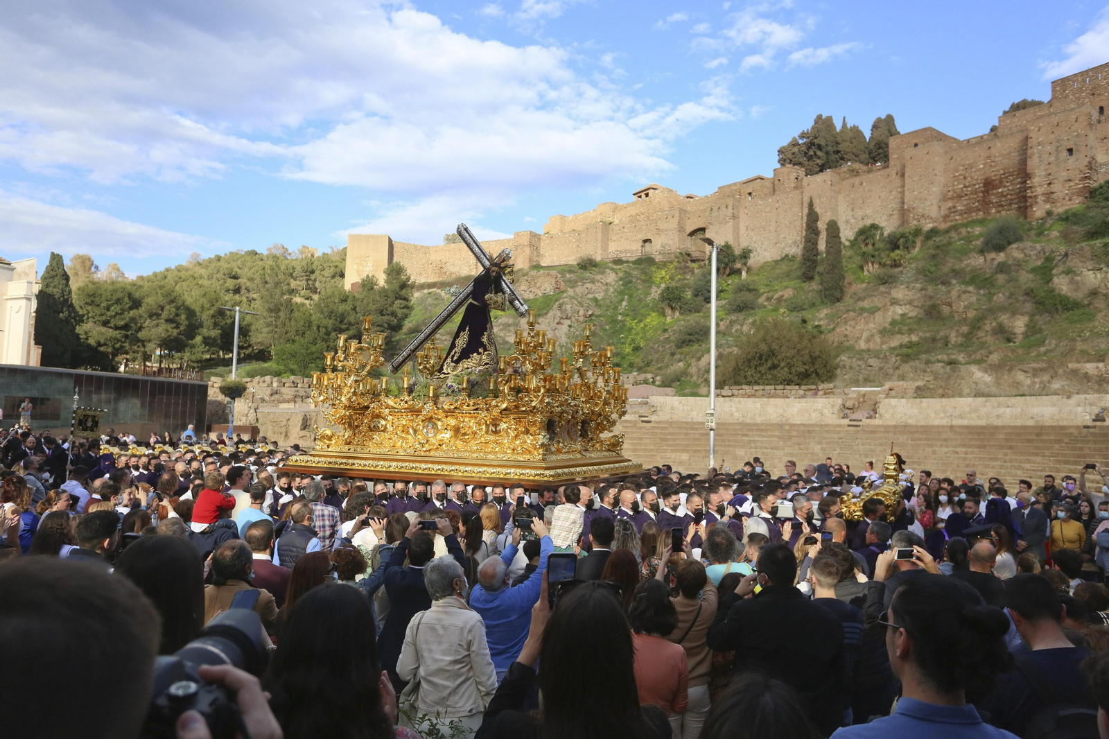 Las fotos de El Rico, en el Miércoles Santo de Málaga