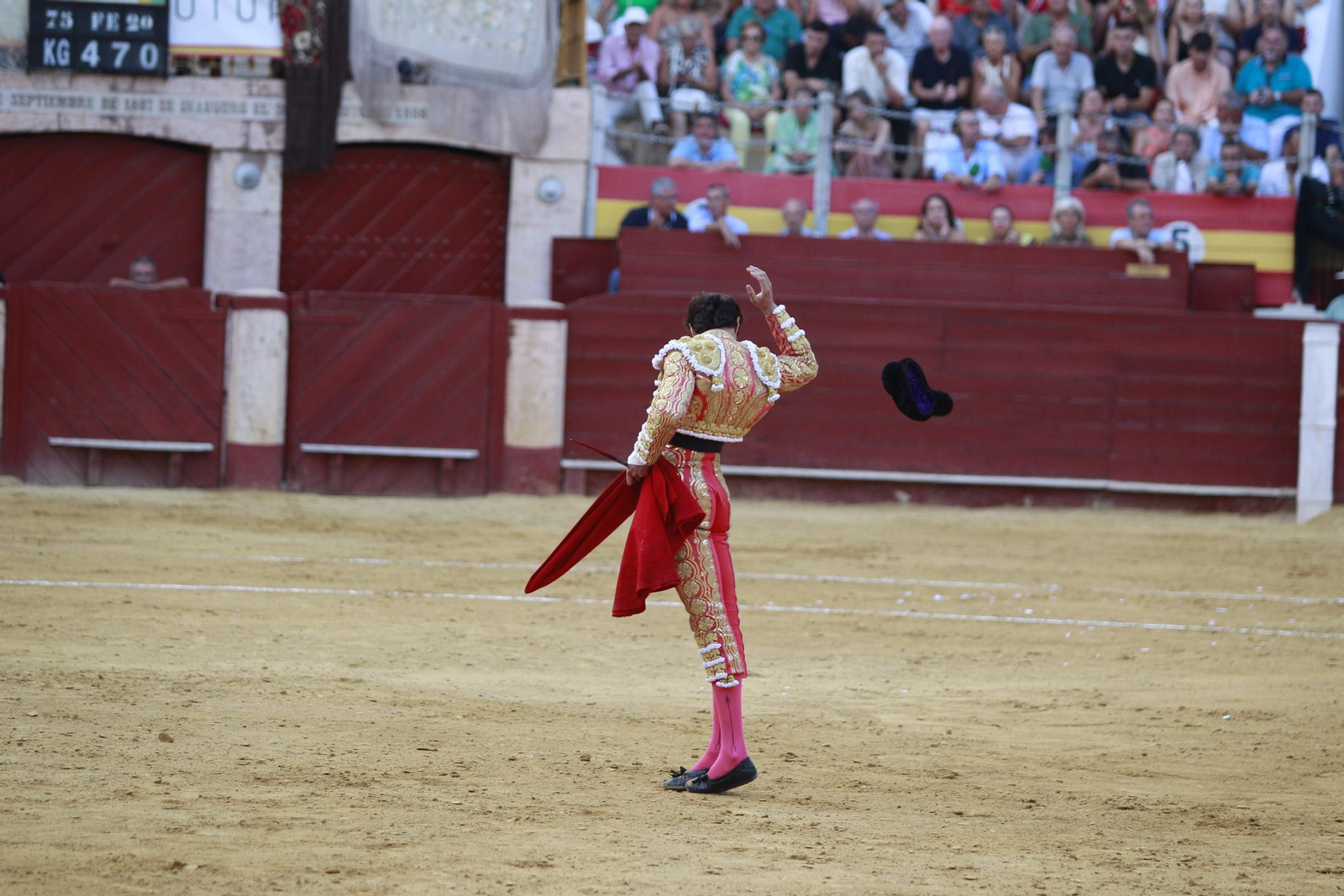 La despedida del torero Enrique Ponce de la Feria de Almería 2024, en imágenes