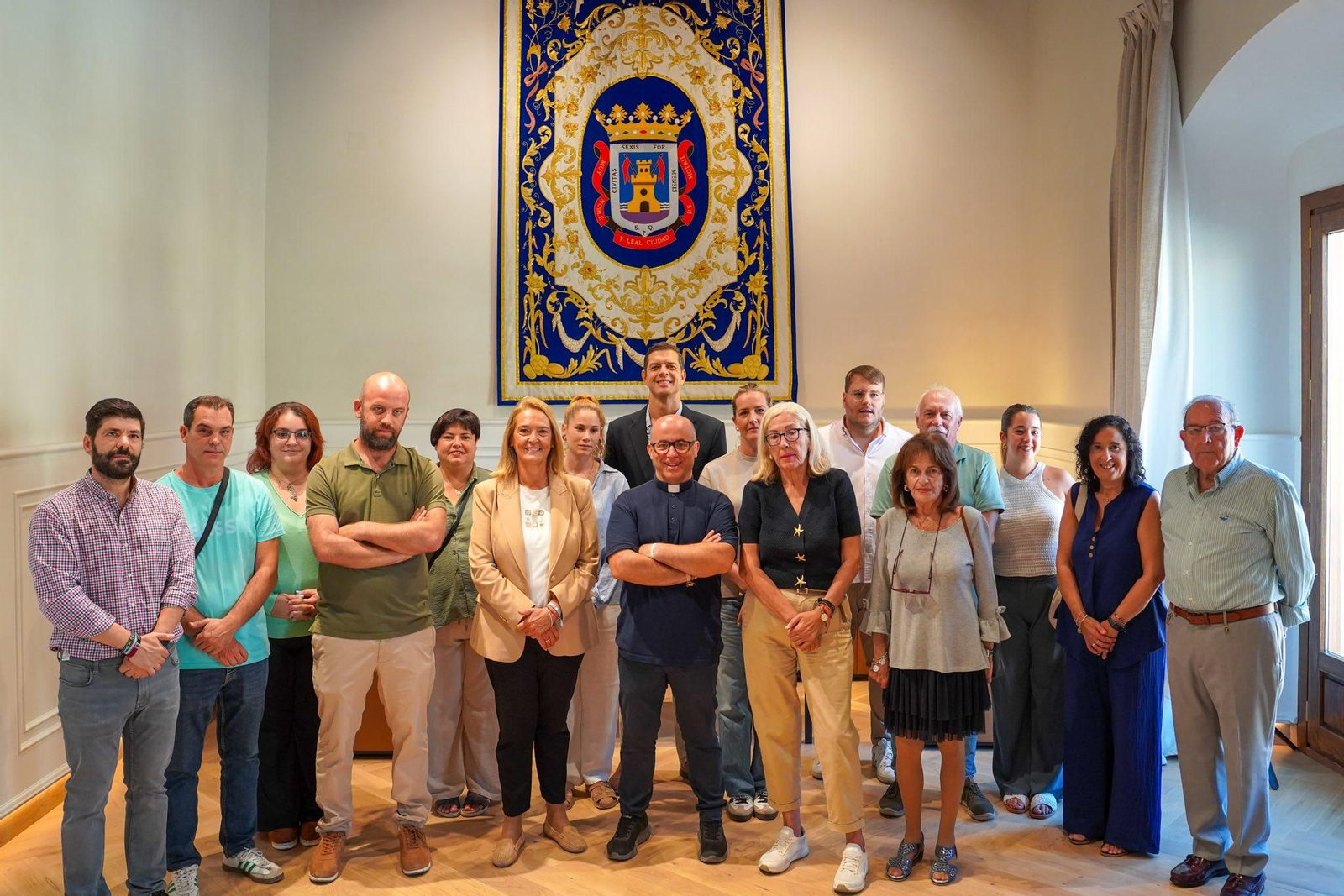 Recibimiento del nuevo párroco de la Iglesia de la Encarnación de Motril