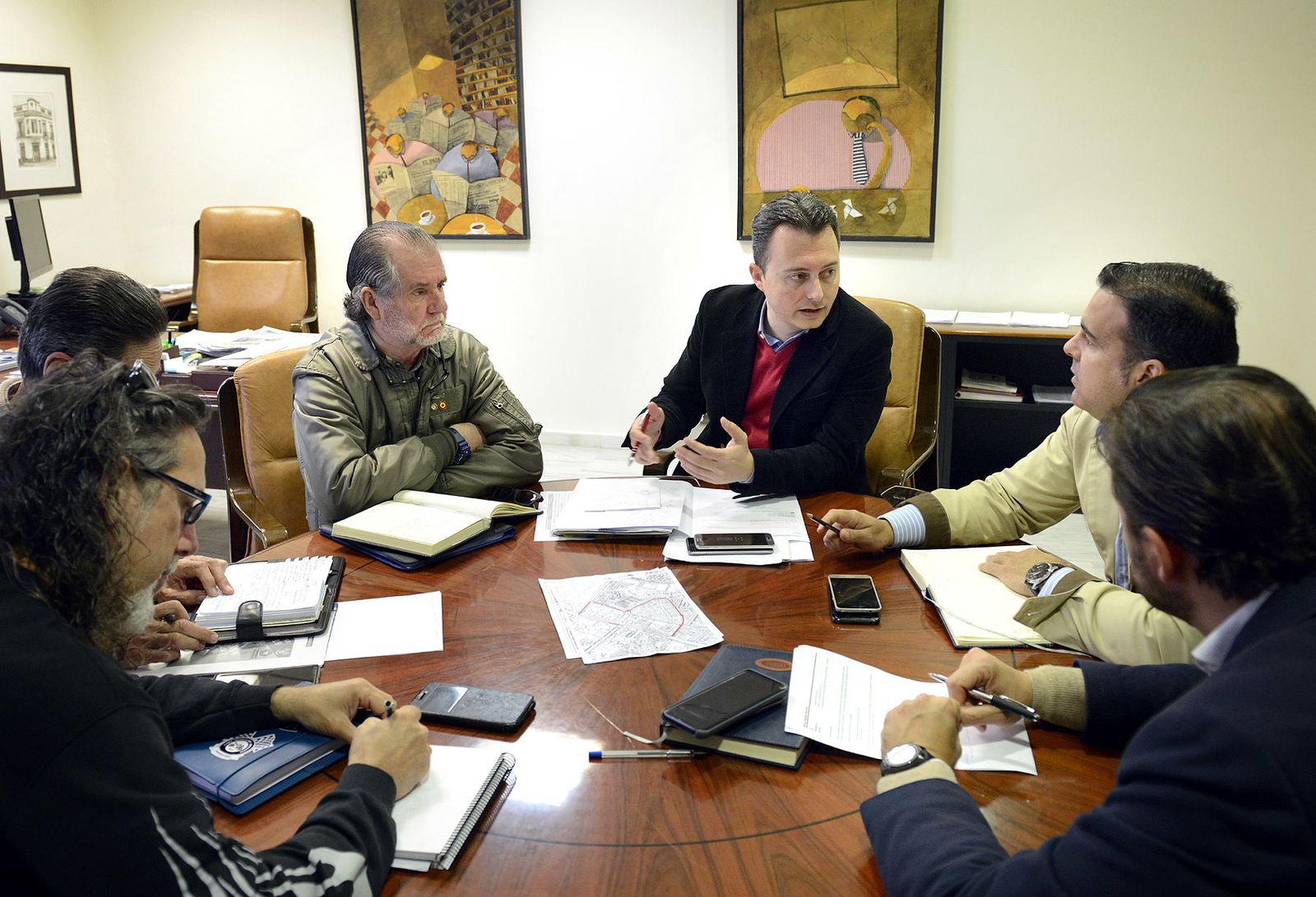 Un momento de la reunión del Consejo del Motor.