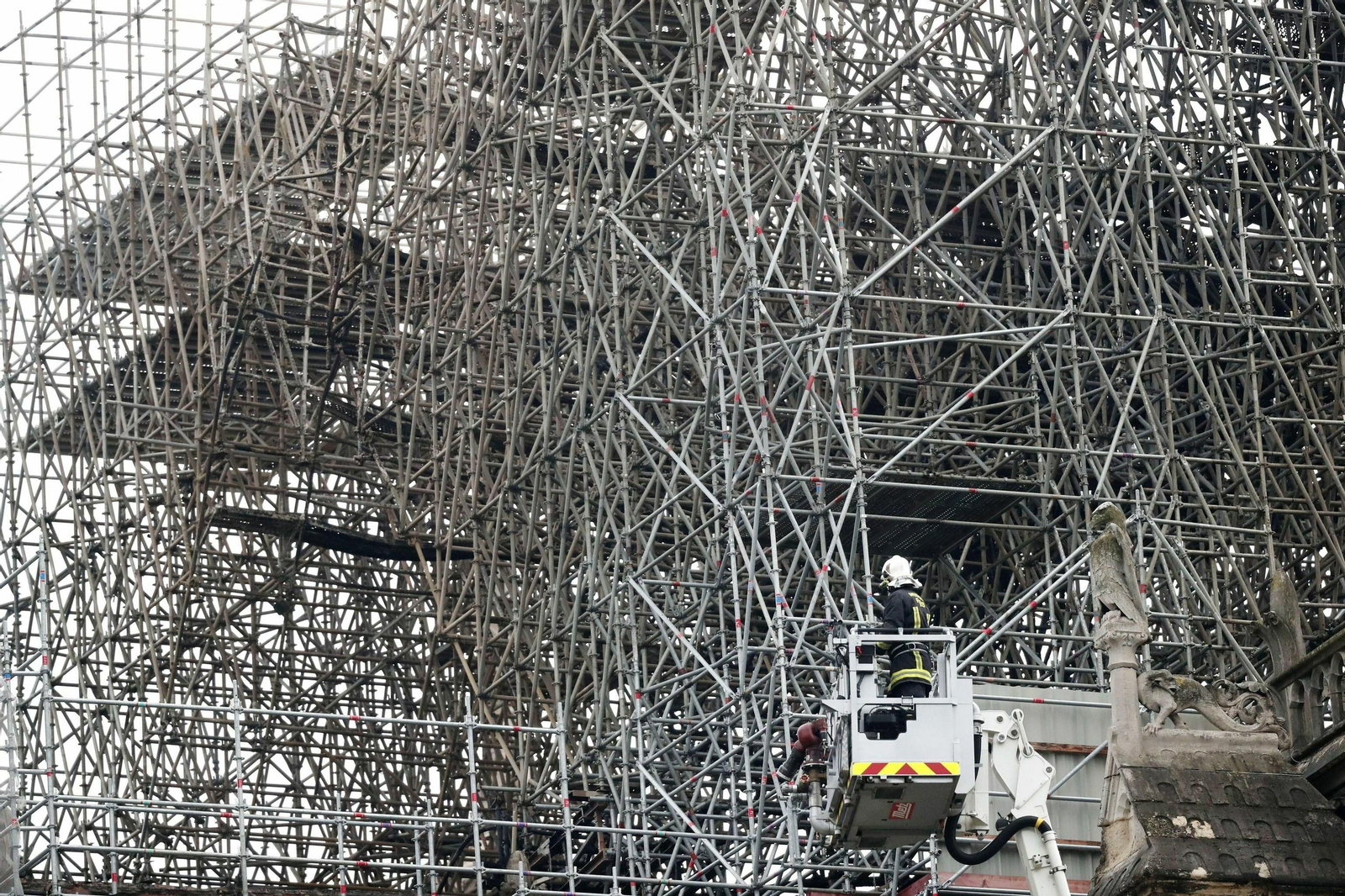 Las imágenes de Notre Dame tras la tragedia
