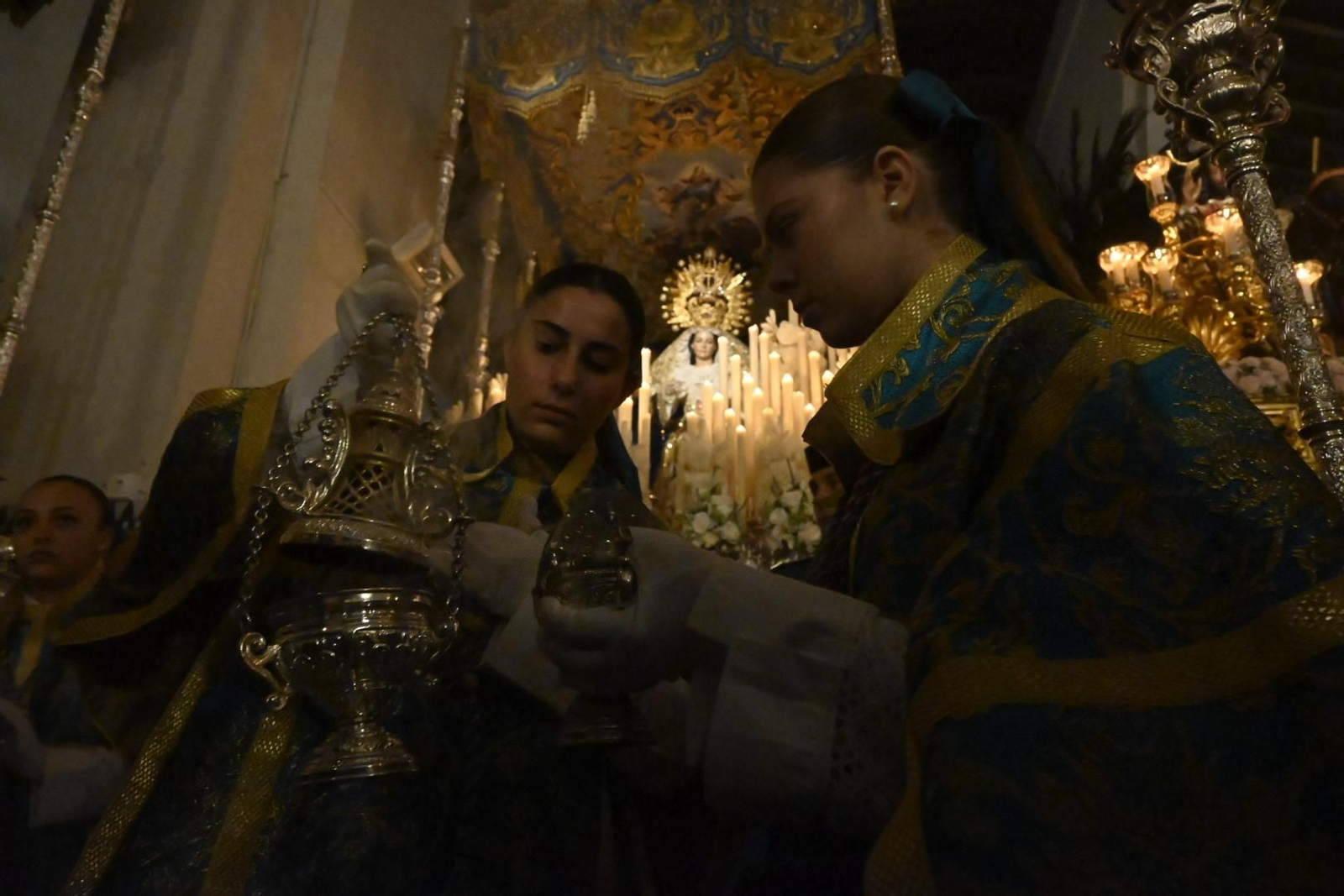 Las mejores imagenes del Domingo de Ramosen Huelva: Hermandad de la Borriquita