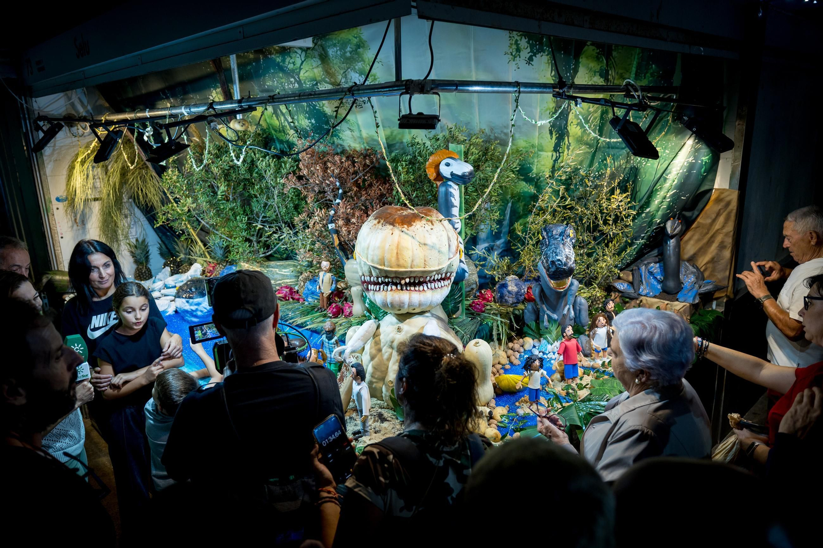 Uno de los puestos decorados para los Tosantos de Cádiz 2025. Uno de los puestos decorados para los Tosantos de Cádiz 2025.