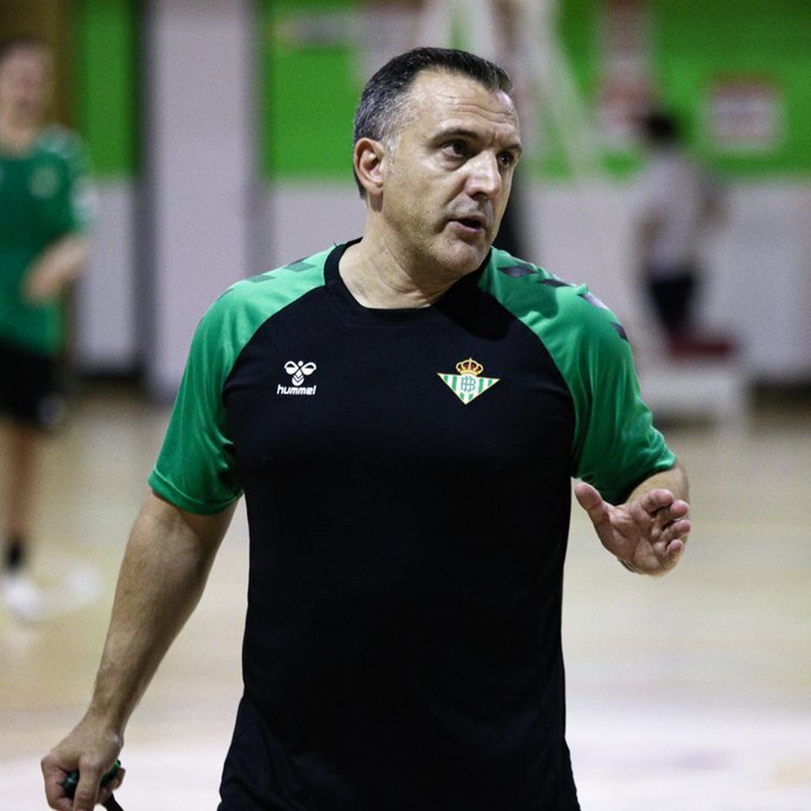 Bruno García, en un partido con el Betis Futsal.