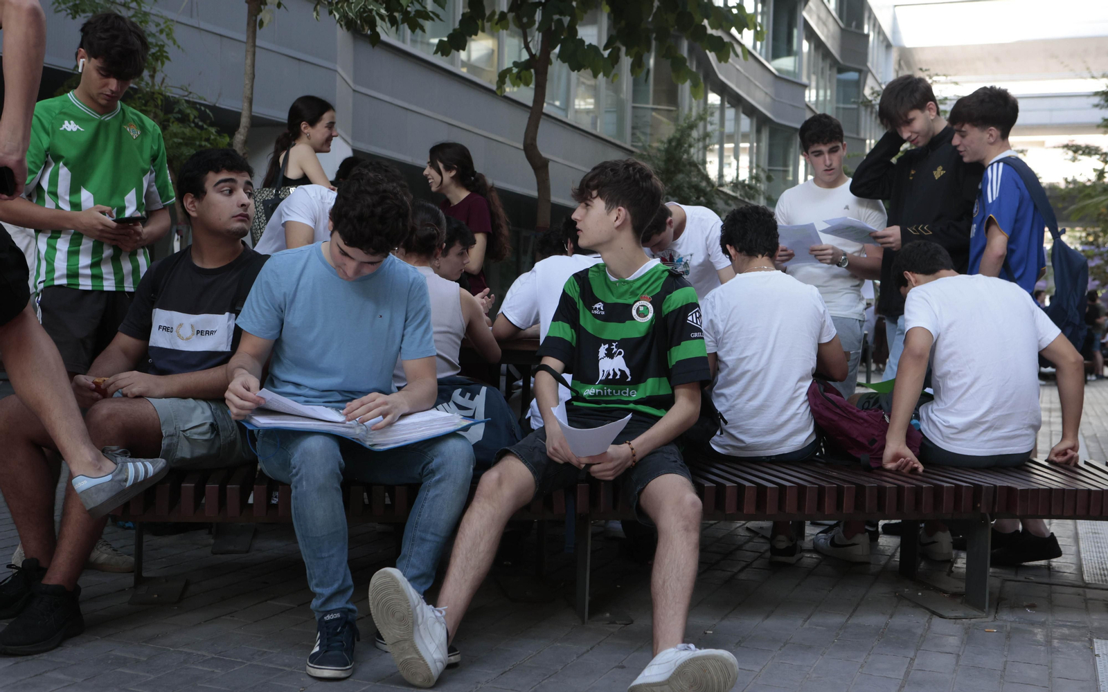 Las imágenes de la Selectividad en la Universidad de Sevilla