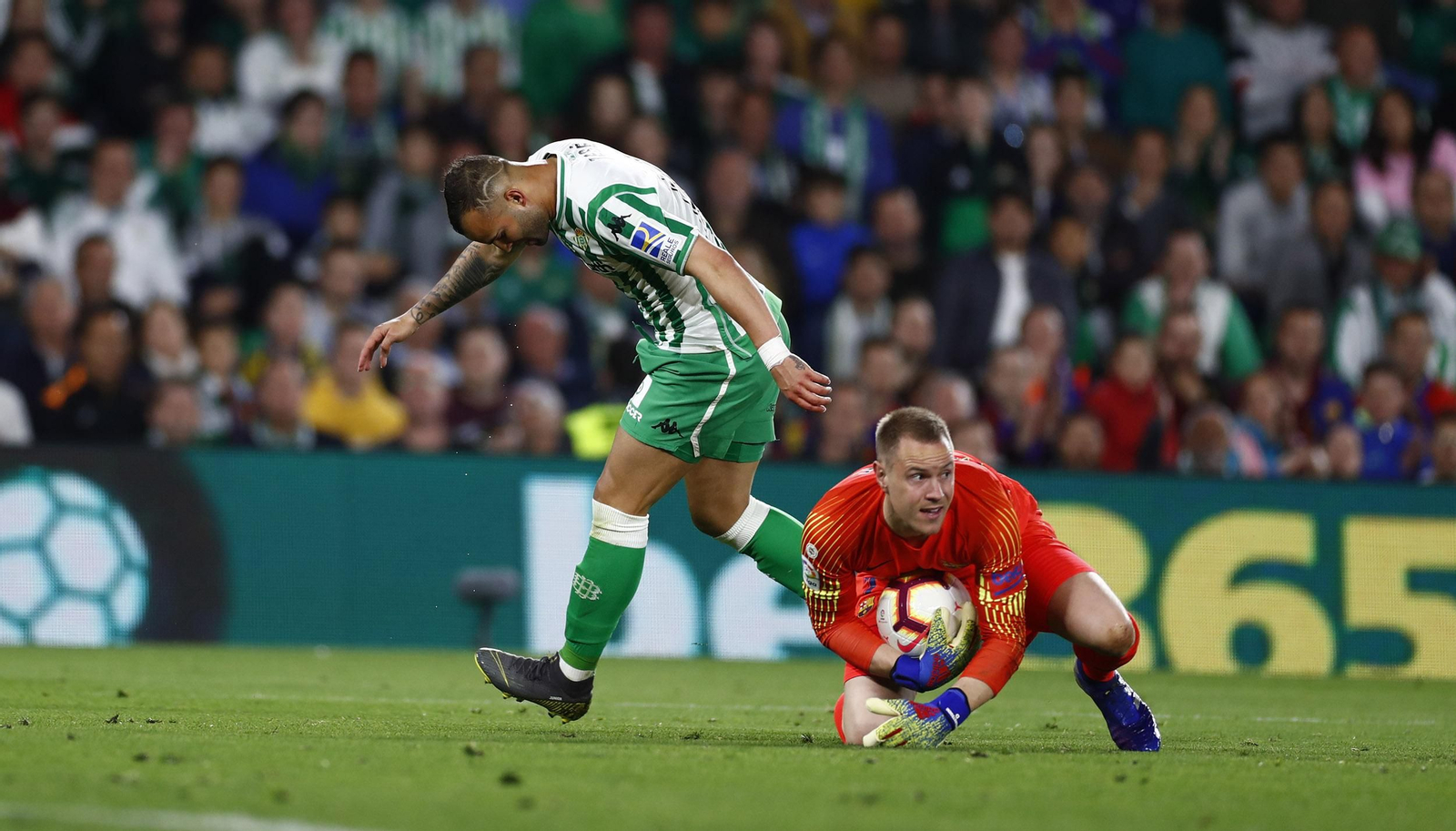 El Betis-Barcelona, en imágenes