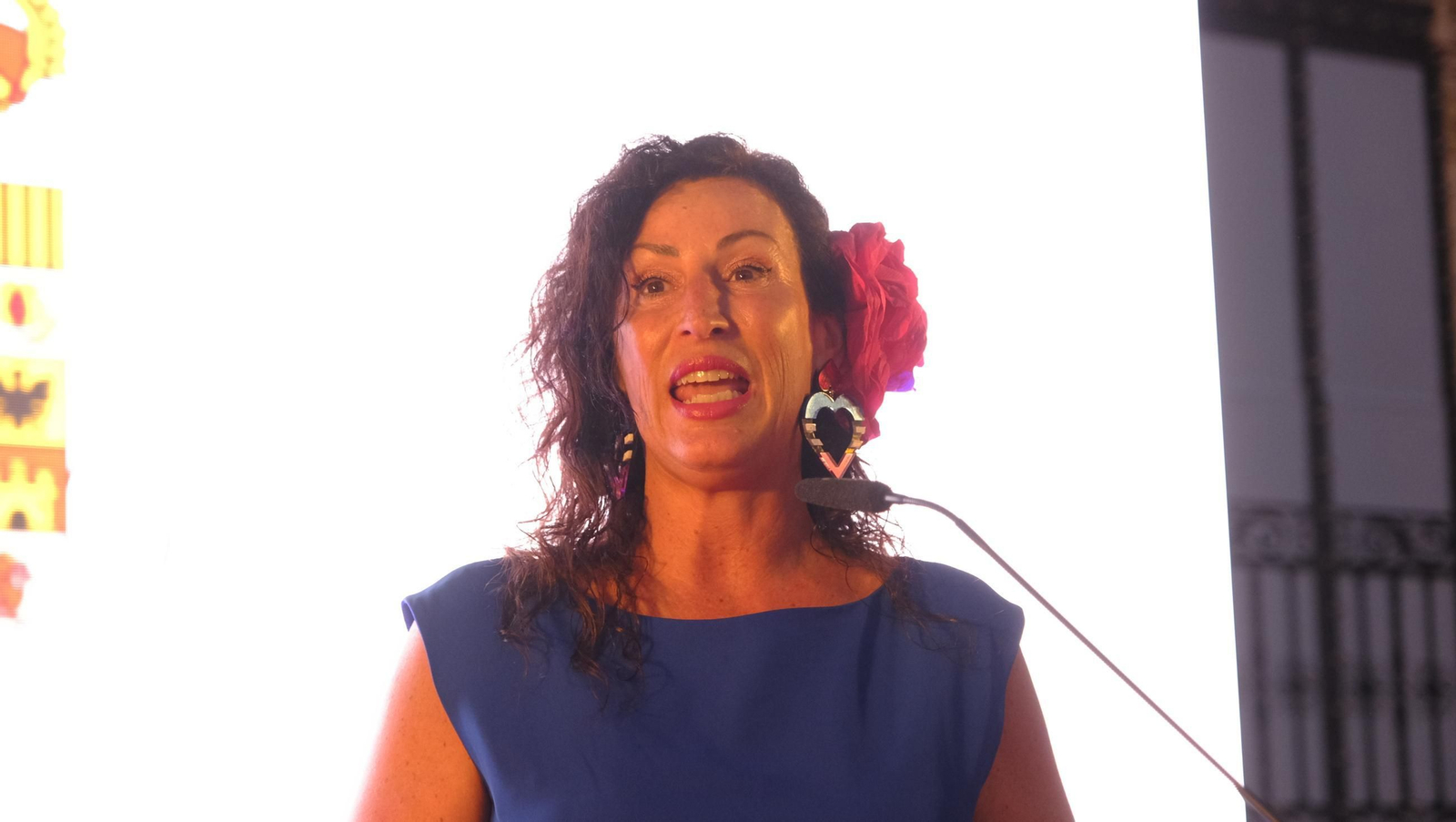 El pregón de la Feria de Almería 2025 y el encendido de la portada, en imágenes