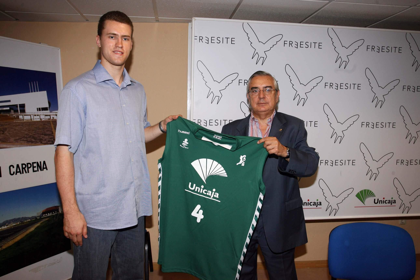 Francisco de Paula Molina, en su etapa al frente del Unicaja