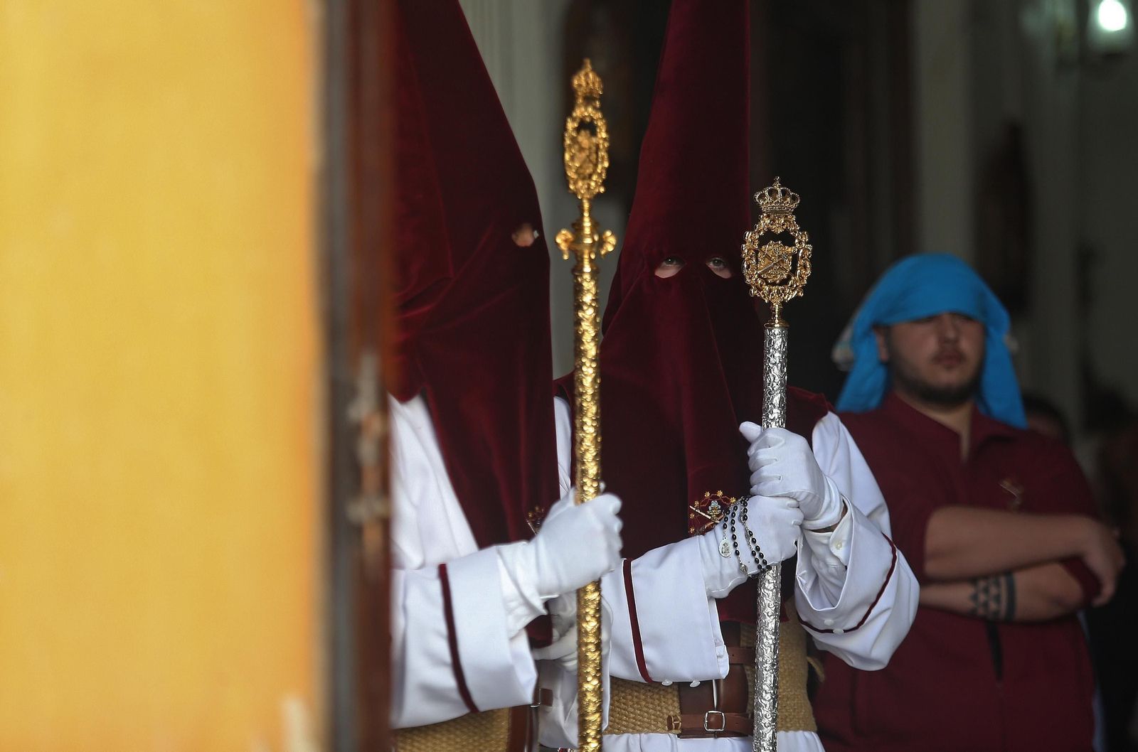 Fotos del Lunes Santo en Algeciras: Coronado de Espinas y La Columna