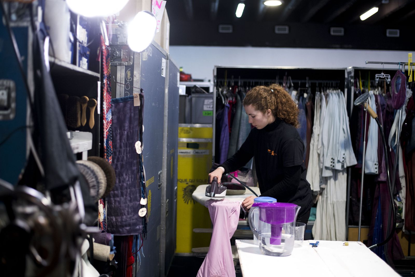 Fotos: El Circo del Sol entre bambalinas