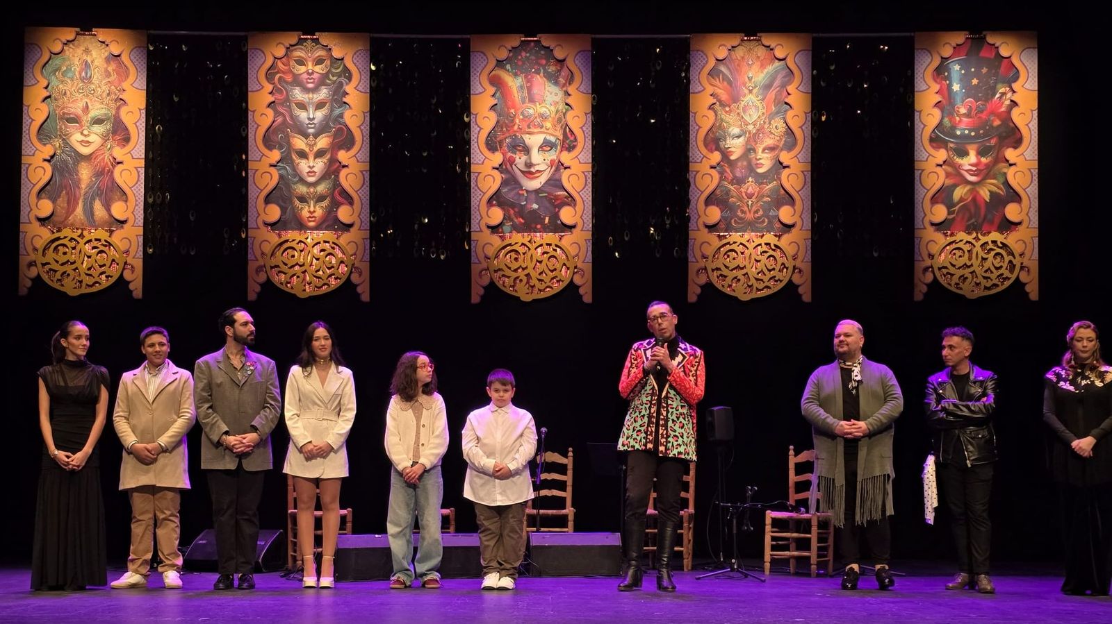 Una imagen del evento celebrado en el teatro Pedro Muños Seca.