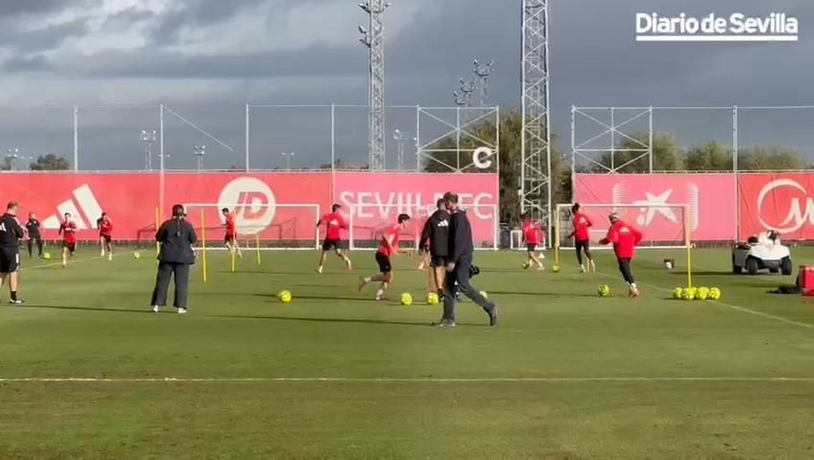 Entrenamiento Sevilla FC 14 de noviembre de 2025
