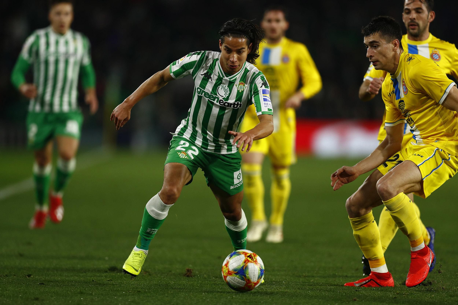 El Betis-Espanyol de la Copa del Rey, en imágenes