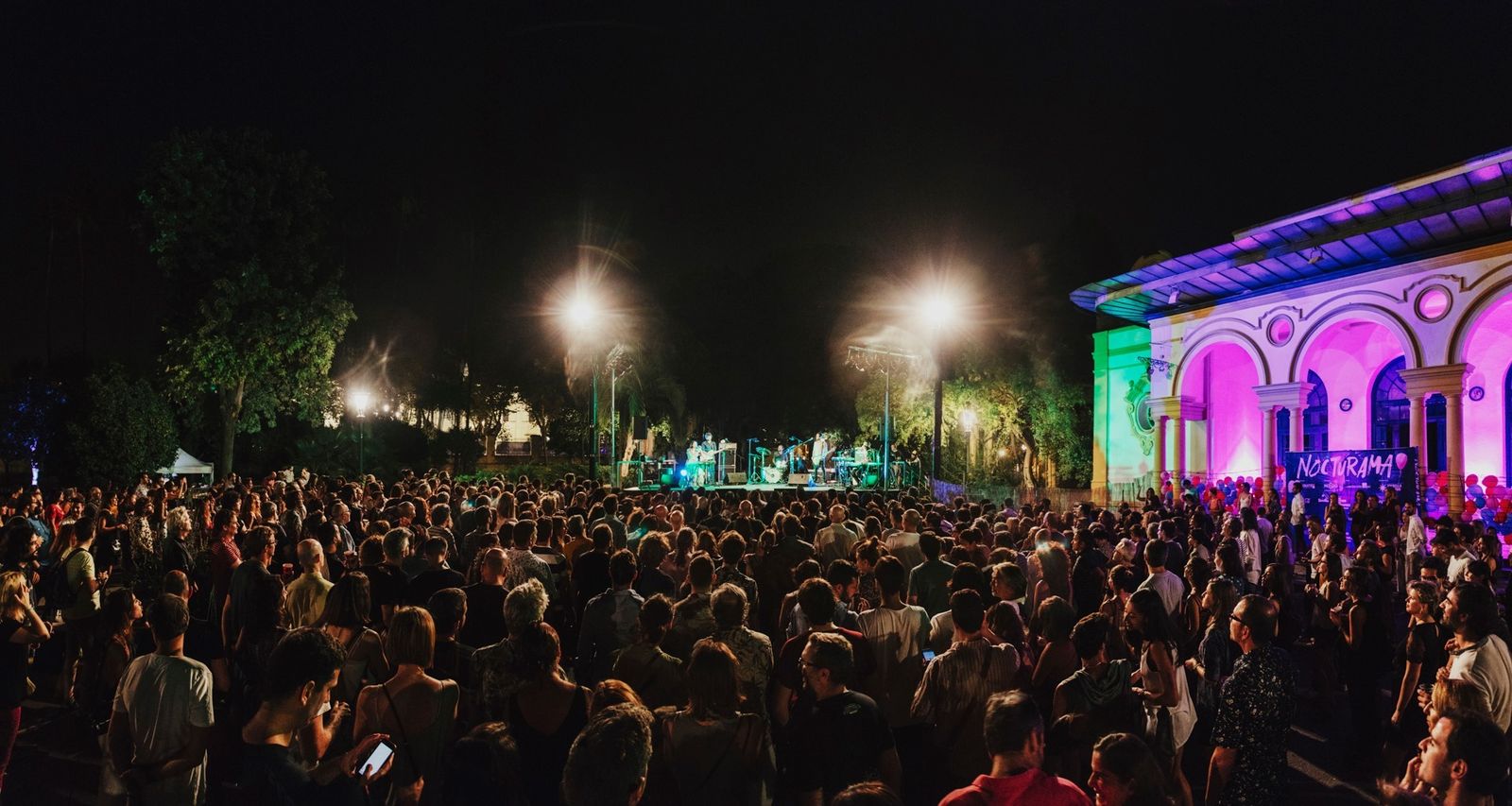 Uno de los grandes momentos de Nocturama, con Morgan en 2019