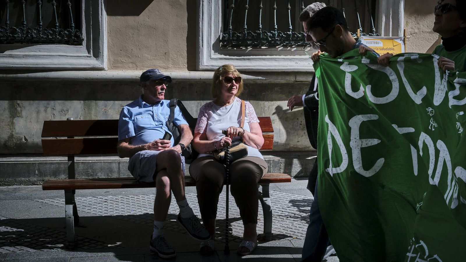 Manifestación contra la enseñanza concertada
