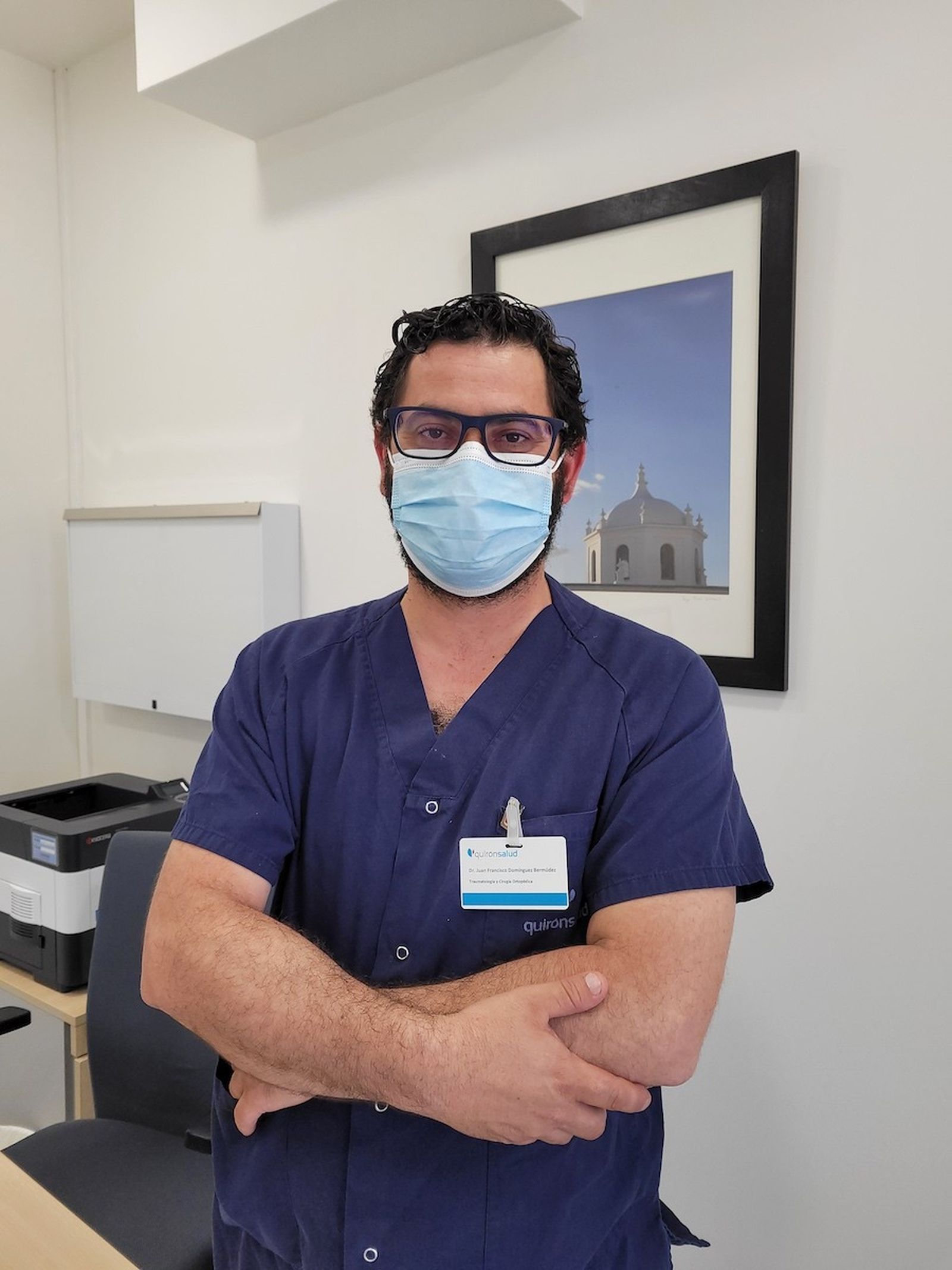 Dr. Juan Francisco Domínguez Bermúdez, Servicio de Traumatología del Hospital Quirónsalud Campo de Gibraltar