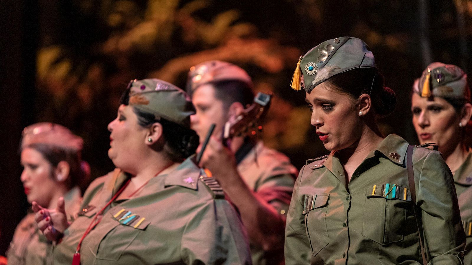 Comparsa Las intrépidas.