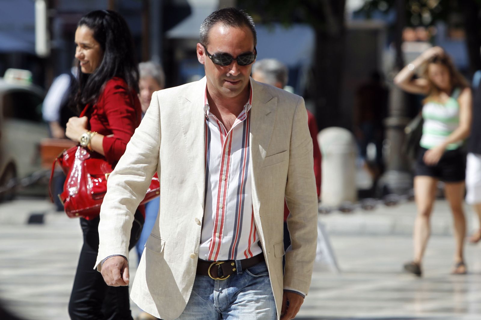 El juez Urquía en una de sus comparecencias judiciales.