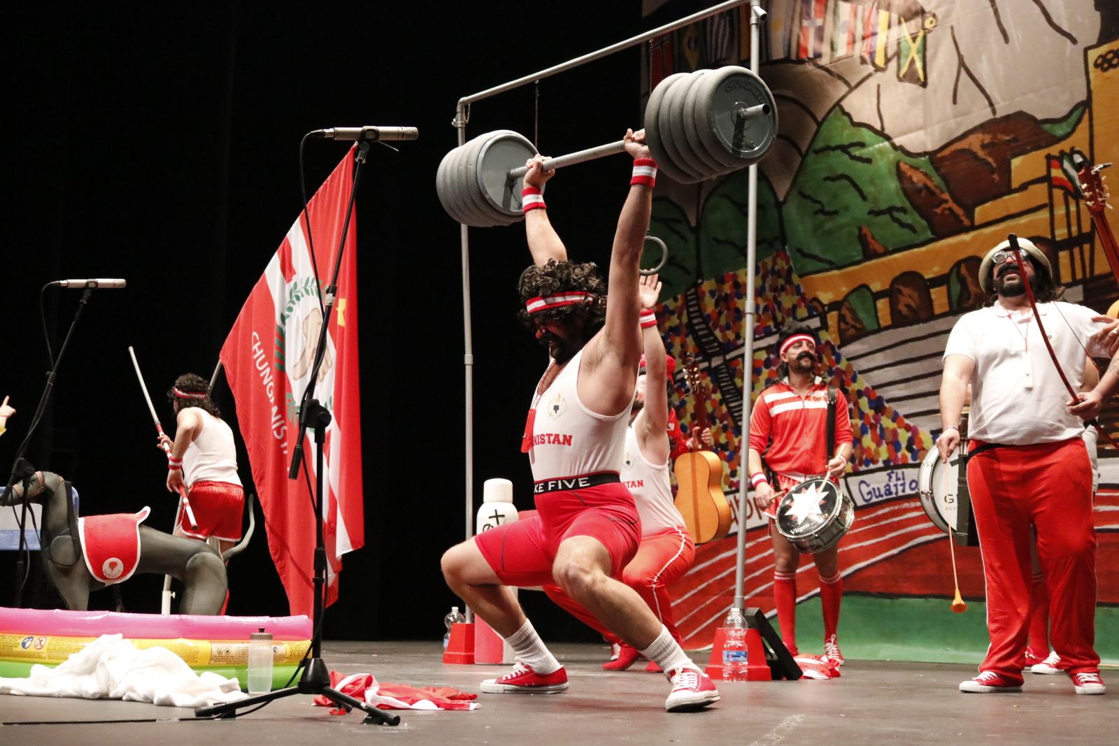 Imágenes de la II Semifinal del Carnaval de la Concha Fina en La Línea