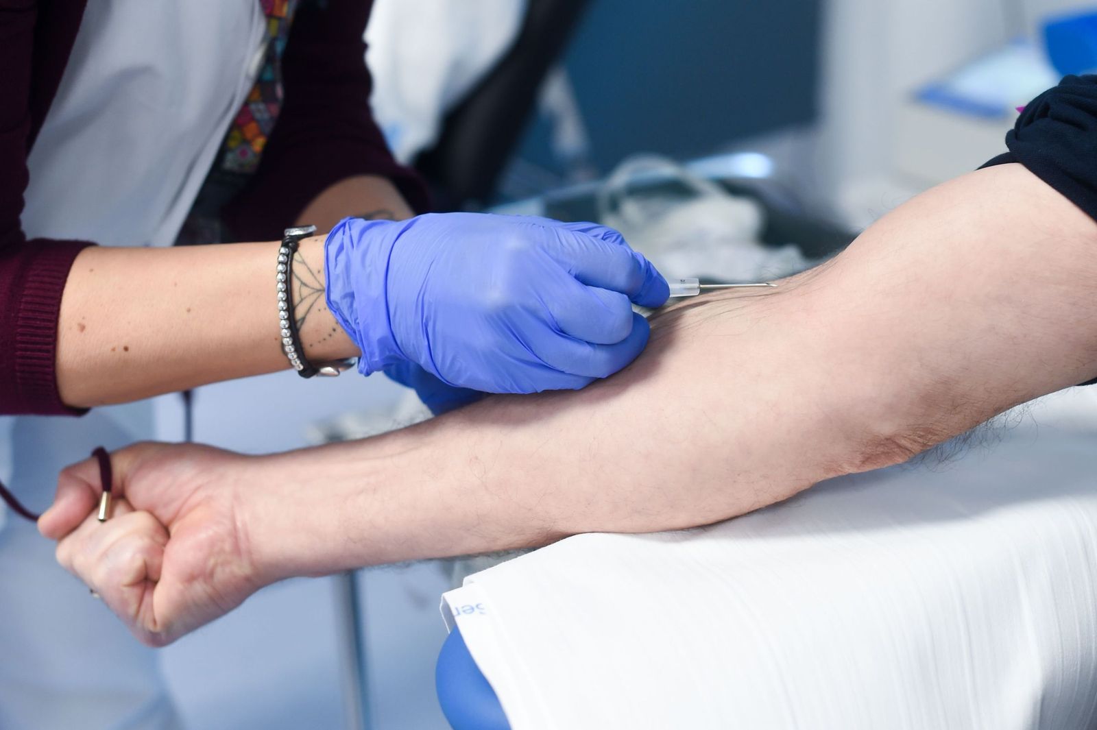 Imagen de una donación de sangre.