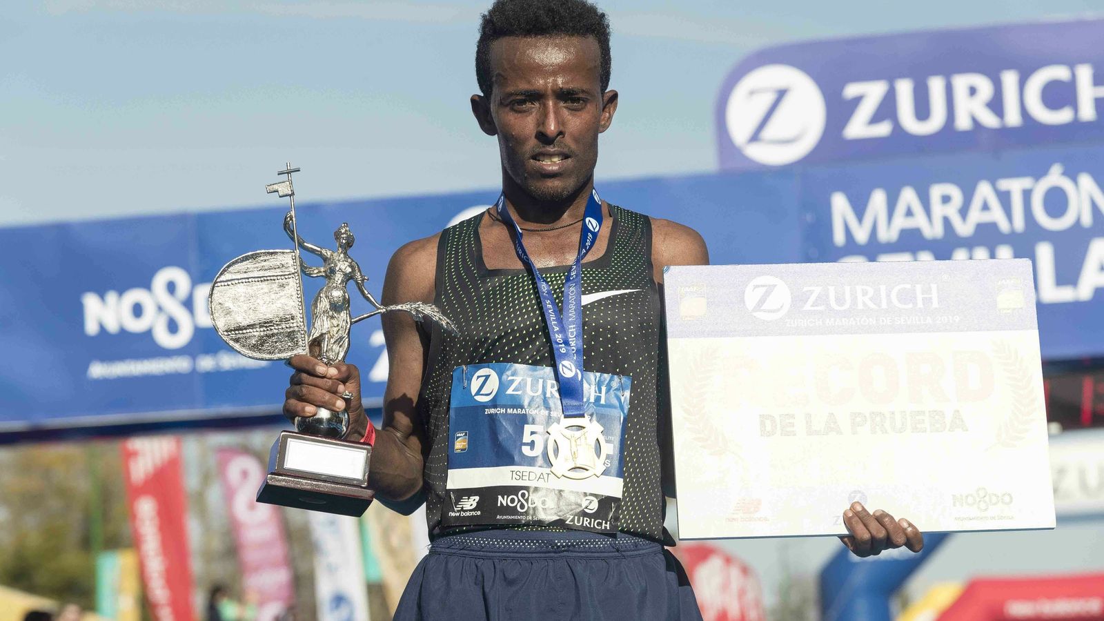 Ayana Tsedat, último vencedor del Maratón de Sevilla