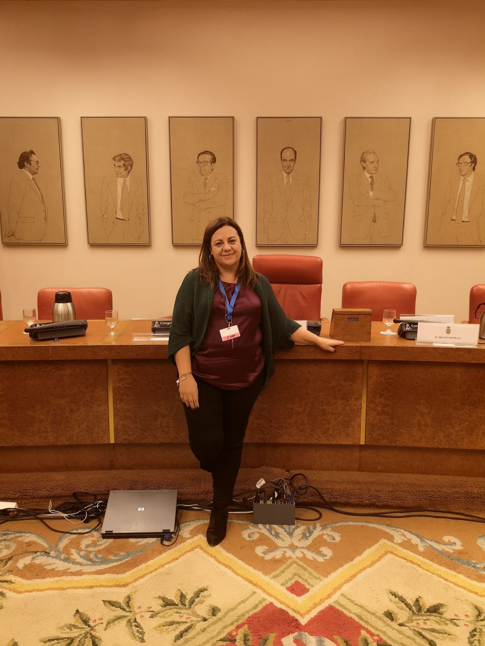 Encarna Peláez, presidenta del Colegio de Trabajo Social de Almería