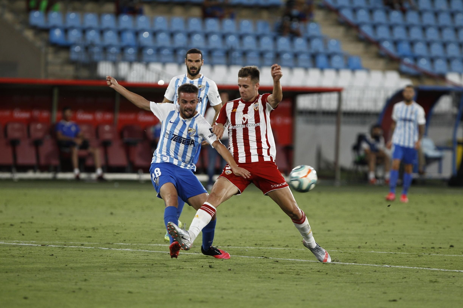 Las fotos del Almería-Málaga