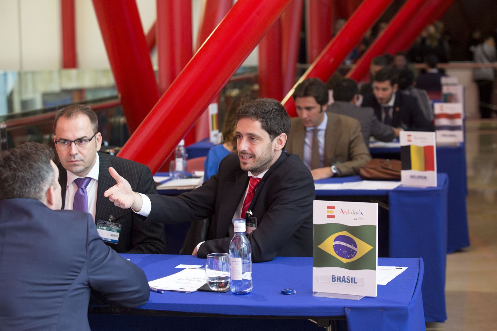 Entrevistas de negocios en Imex Andalucía en Málaga 2017.