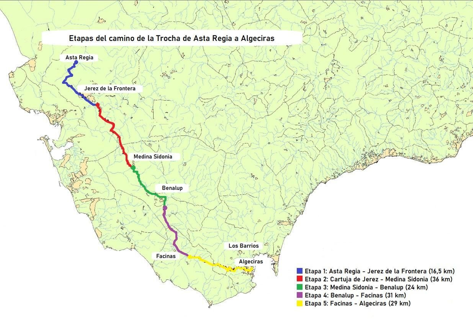 Etapas del camino de la Trocha.jpg Etapas del camino de la Trocha.jpg