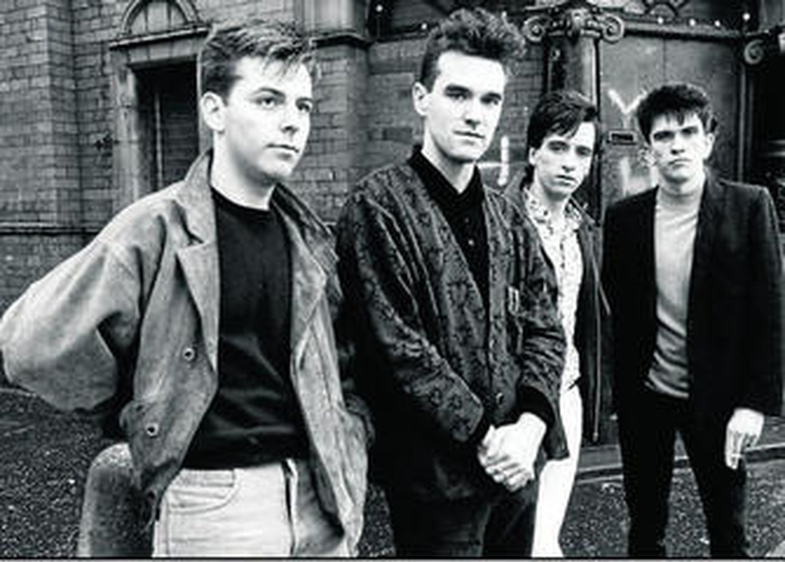 The Smiths en 1985, en una imagen de la sesión realizada para el 'artwork' de 'The Queen Is Dead'.
