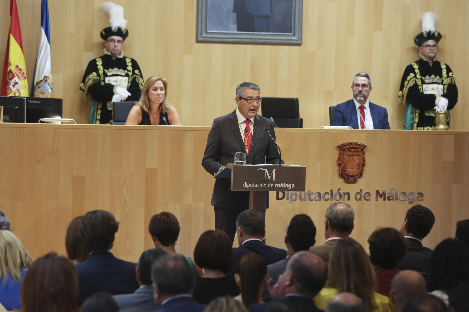 Las fotos del Pleno de la constitución de la Diputación de Málaga
