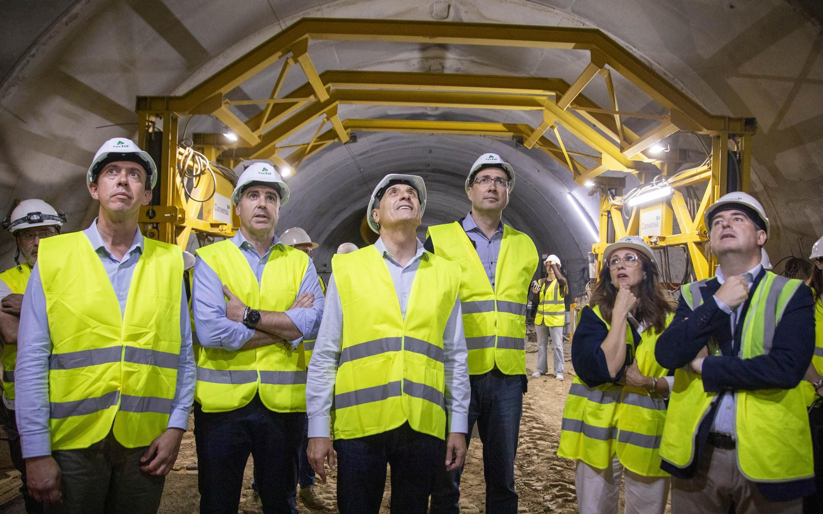 Así avanzan las obras del túnel de Viator del Ave