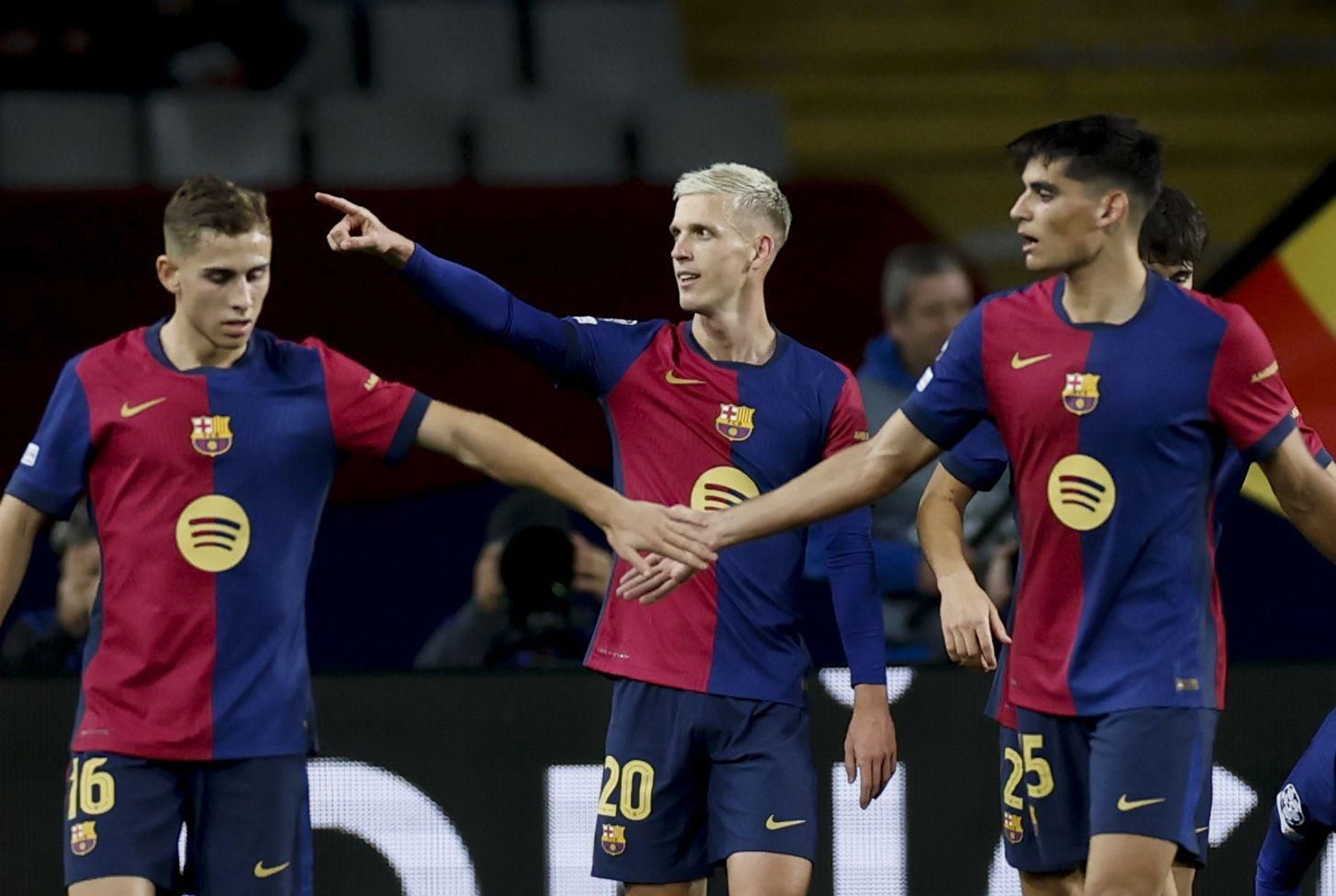 Las imágenes del Barcelona - Brest