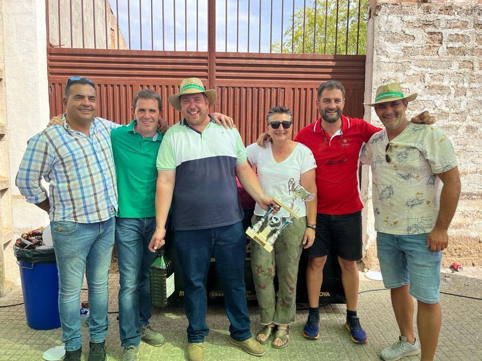 El concurso de manejo de tractor con remolque de Hinojosa del Duque, en imágenes