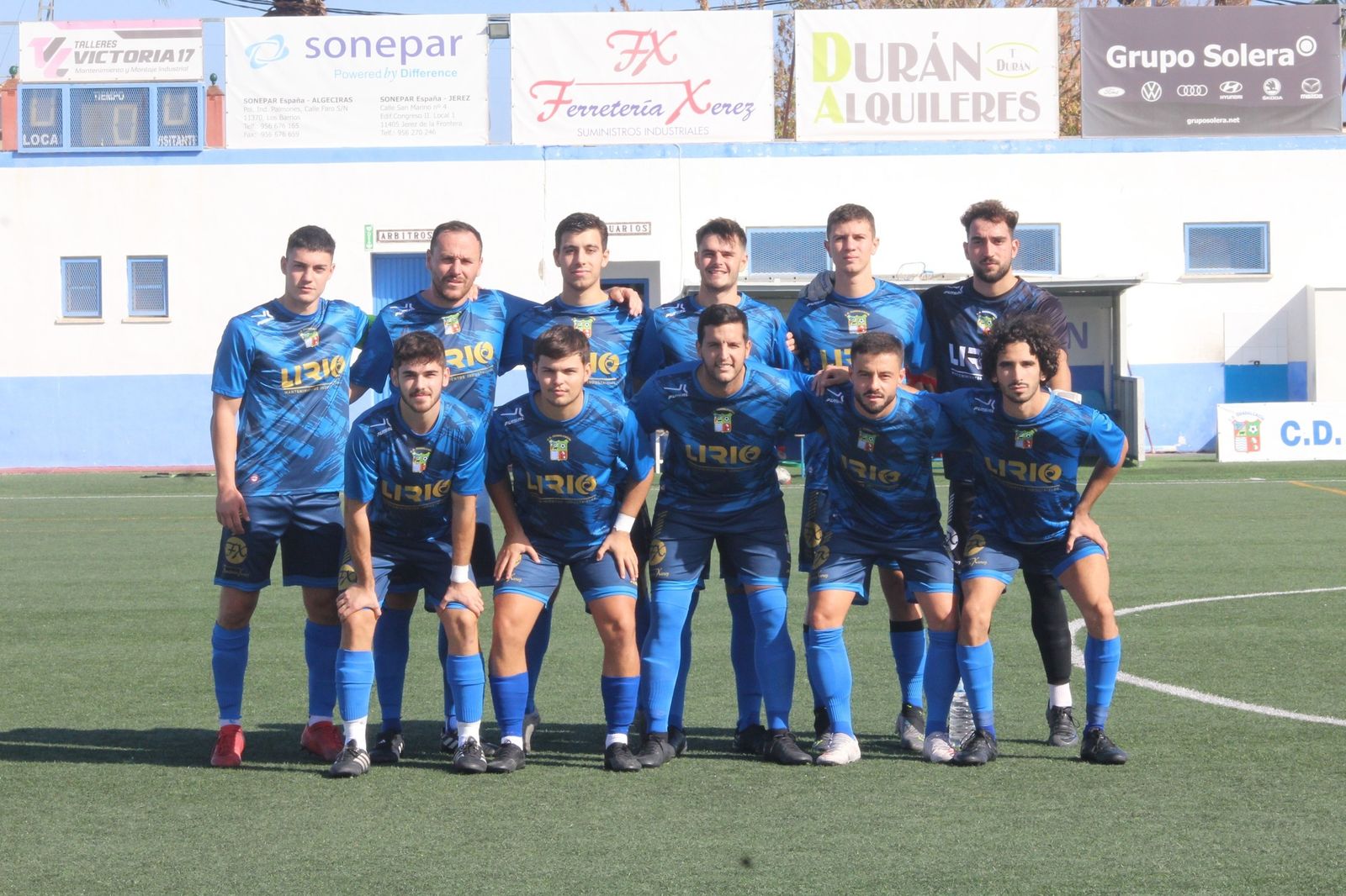 Una formación del Guadalcacín esta temporada.