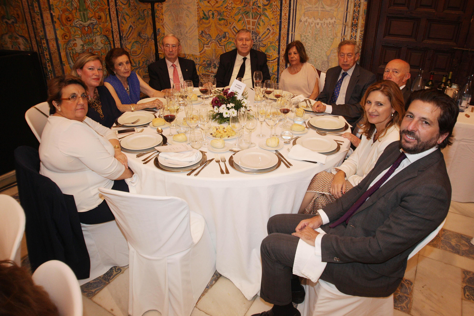 Los asistentes al VII Premio Manuel Clavero