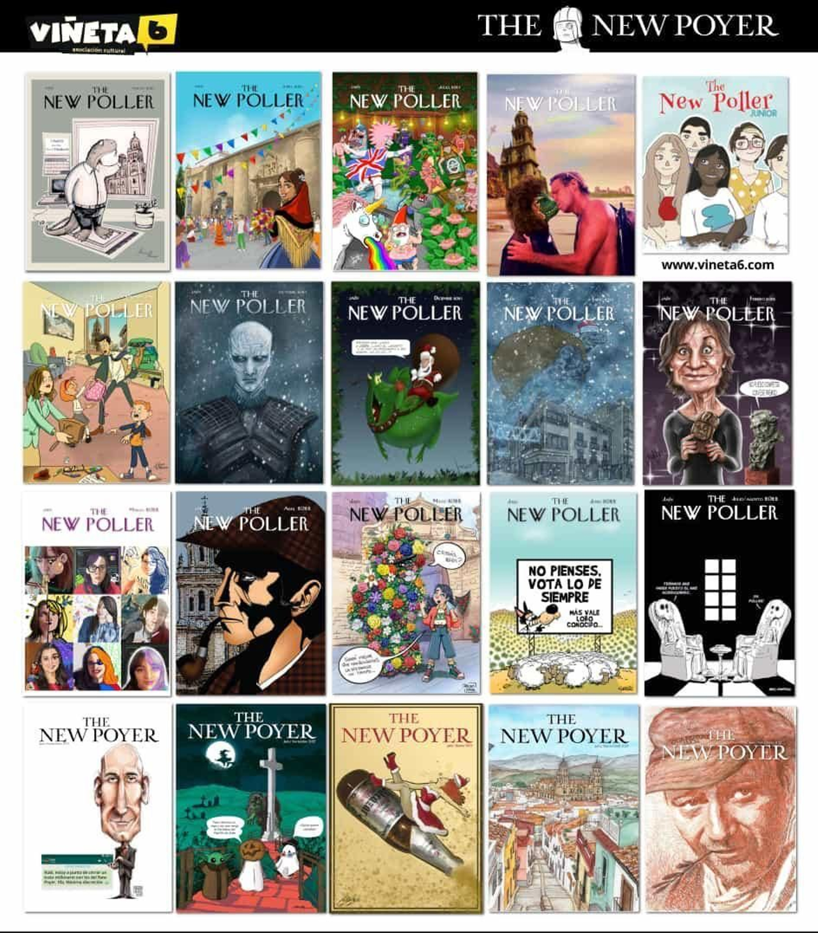 Colección de publicaciones de su revista digital.