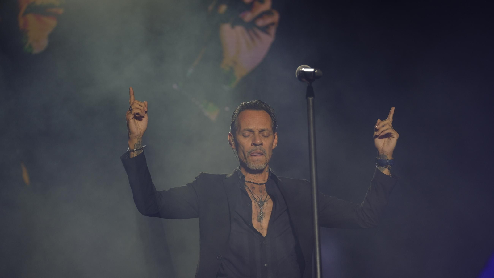 Concierto de Marc Anthony en Roquetas, en imágenes