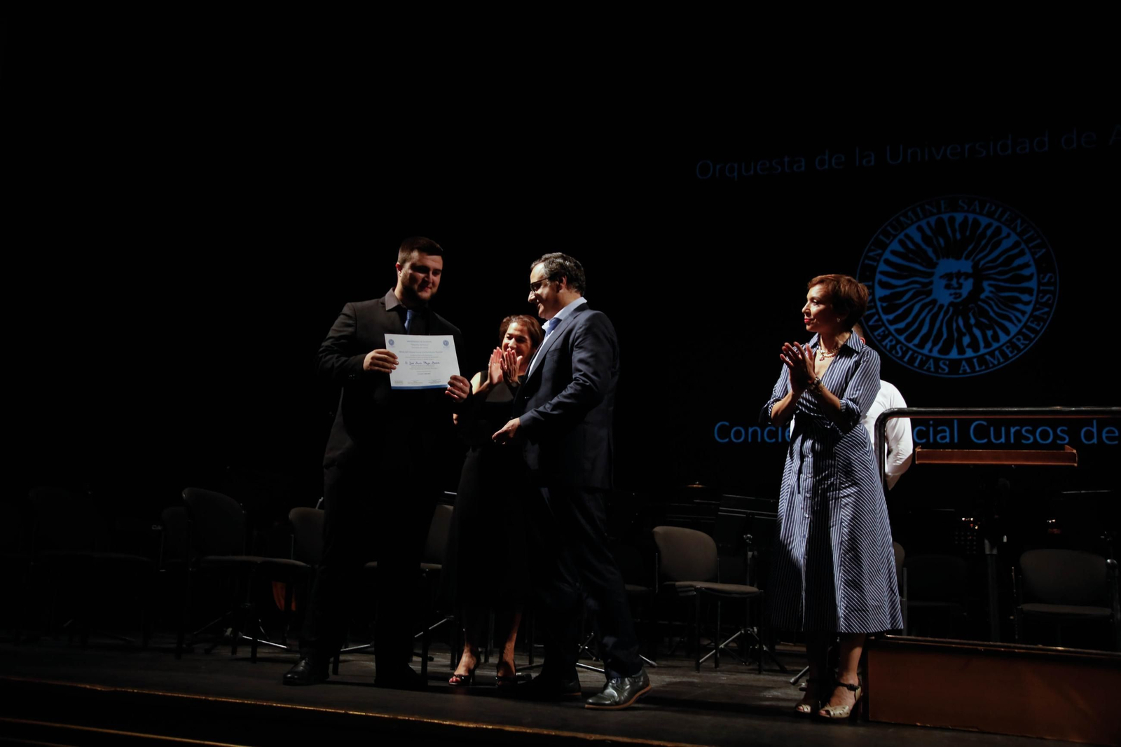 El concierto de la Orquesta de la UAL en el Auditorio Maestro Padilla, en imágenes